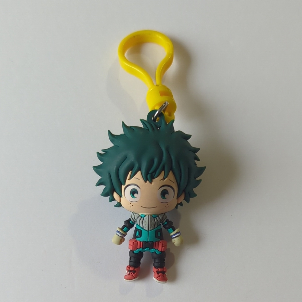 My Hero Academia Key Ring Backpack Clip Izuku Midoriya 3d Blind Exclusive Figure
